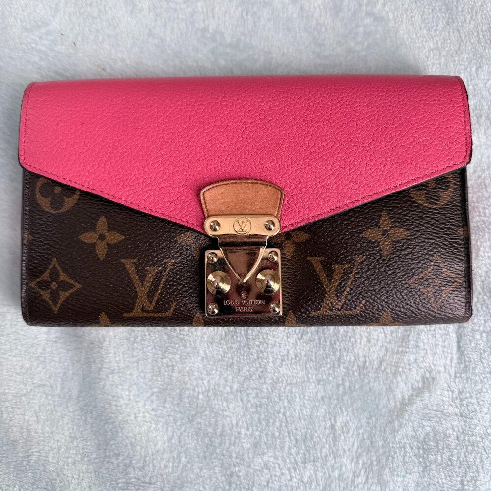 Louis Vuitton Monogram Portefeuille Pallas Bifold Long Wallet